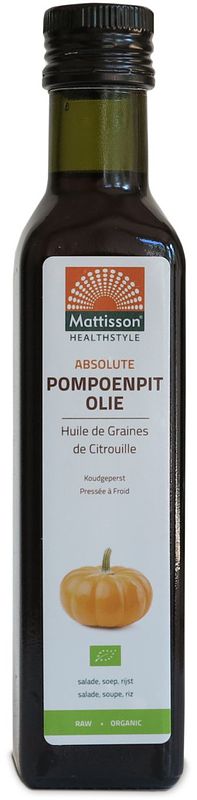 Foto van Mattisson healthstyle pompoenpit olie