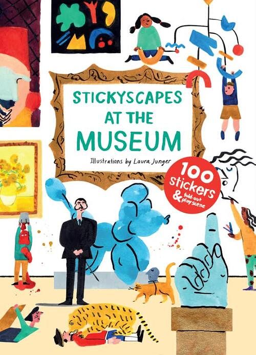 Foto van Stickyscapes at the museum - laura junger - paperback (9781786272607)