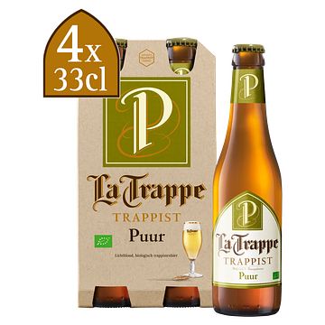 Foto van La trappe puur 4pack bij jumbo