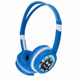 Foto van Gembird mhp-jr-b koptelefoon voor kinderen - volumebegrenzing - on-ear - blauw