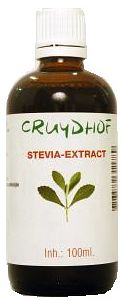 Foto van Cruydhof stevia extract bruin 100ml