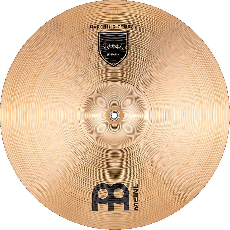 Foto van Meinl ma-bz-18m student range bronze 18 inch orkestrale bekkens