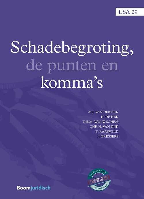 Foto van Schadebegroting, de punten en komma's - bert de hek - ebook (9789462748972)