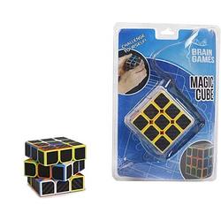 Foto van Brain games breinbreker magische kubus junior 6,6 cm zwart