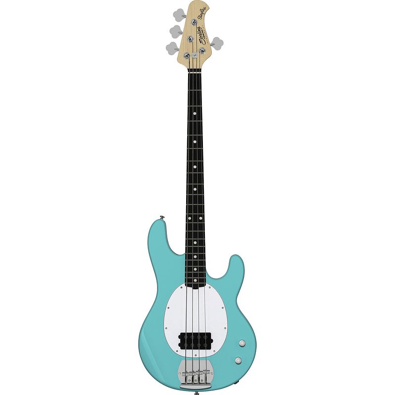 Foto van Sterling by music man intro series stingray ray2 electric blue elektrische basgitaar