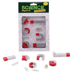 Foto van Wetenschap speelgoed magneten set 13 delig - magneten