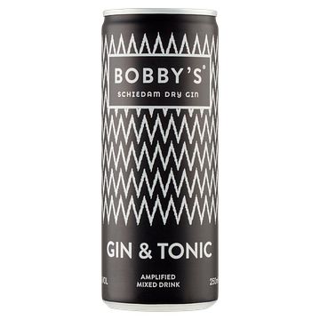 Foto van Bobby'ss gin & tonic 250ml bij jumbo