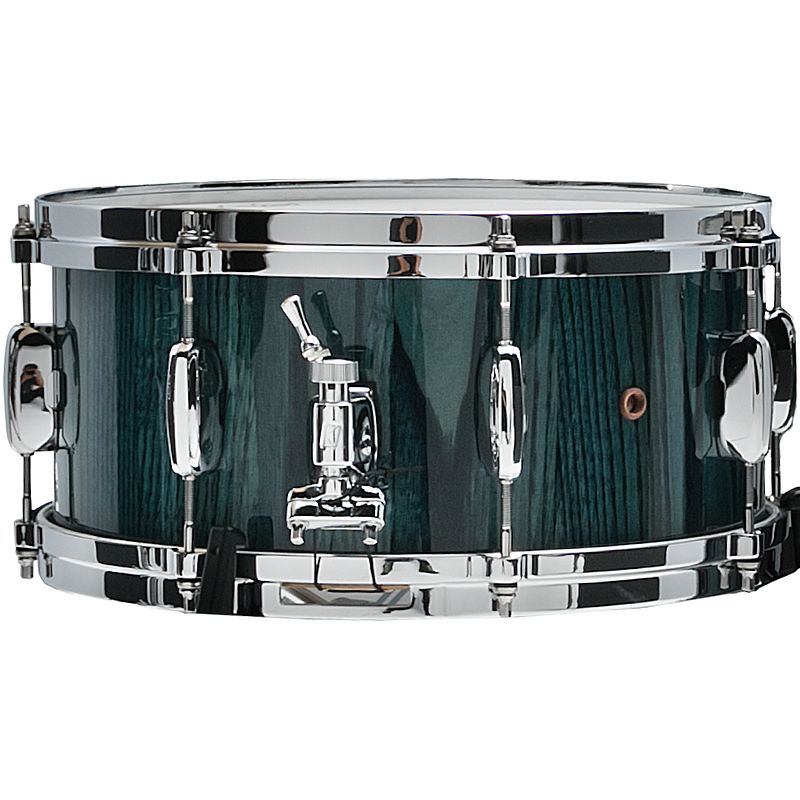 Foto van Tama tws1465-lic star walnut snare light indigo japanese chestnut 14 x 6.5