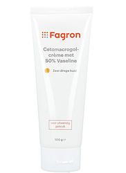 Foto van Fagron cetomacrogolcrème met 50% vaseline