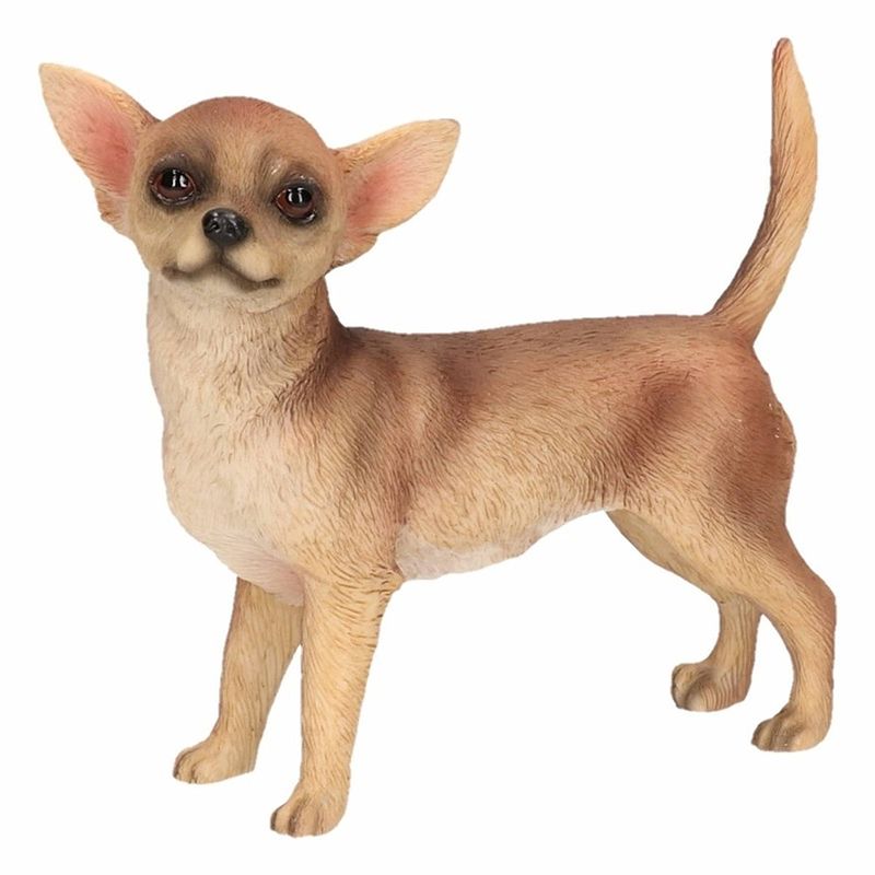 Foto van Beeldje chihuahua bruin 10 cm - beeldjes