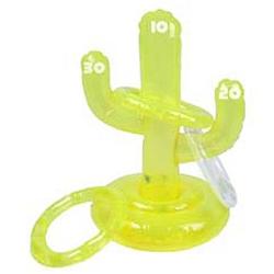 Foto van Sunnylife ringwerpen inflatable games cactus 22 x 6 cm lime