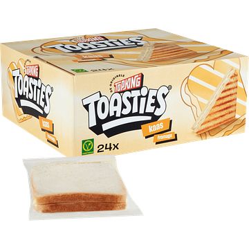 Foto van Topking toasties kaas 24 stuks bij jumbo