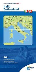Foto van Anwb*wegenkaart italië 1. italië/zwitserland - pakket (9789018048464)