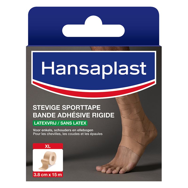 Foto van Hansaplast stevige sporttape 3.8cm x 15m