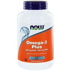 Foto van Now omega-3 plus softgels