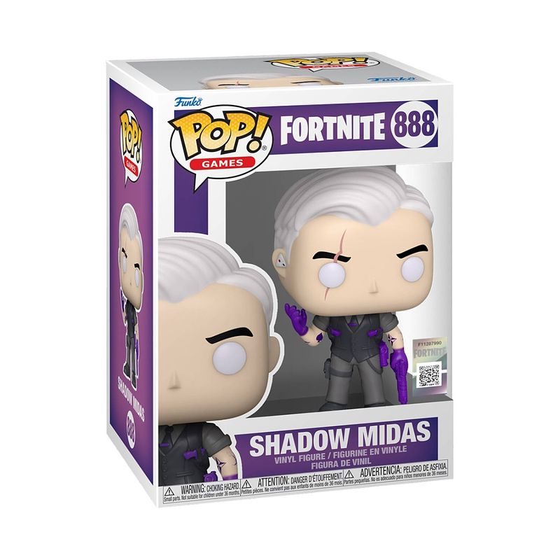 Foto van Pop games: fortnite - shadow midas - funko pop #888