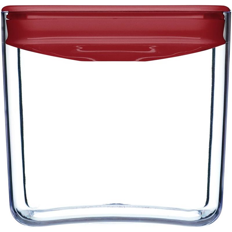 Foto van Clickclack vershoudbox pantry cube 1,9 l polycarbonaat rood