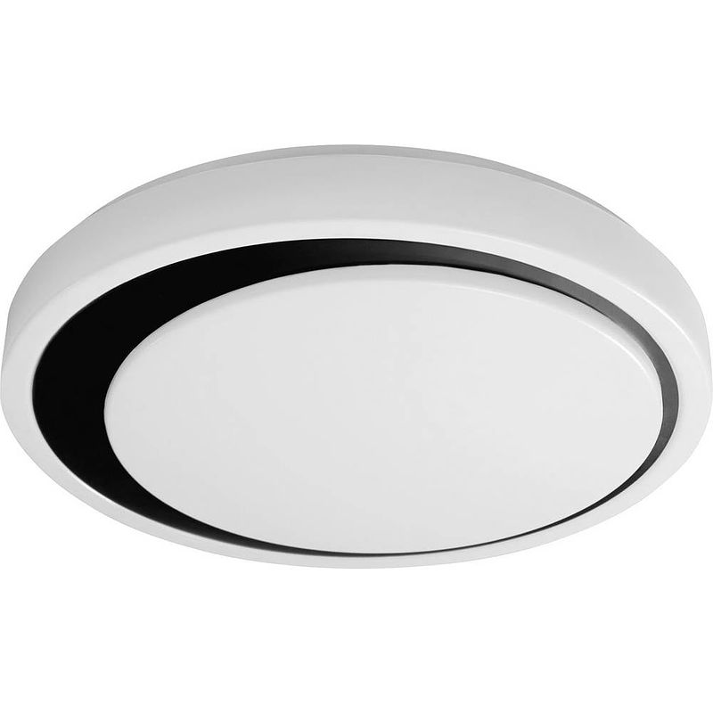 Foto van Ledvance 4058075486386 smart+ tunable white moon 480 bk led-plafondlamp 32 w wit, zwart