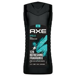Foto van Axe - douchegel & shampoo 3-in-1 apollo - voordeelverpakking 12 x 400 ml