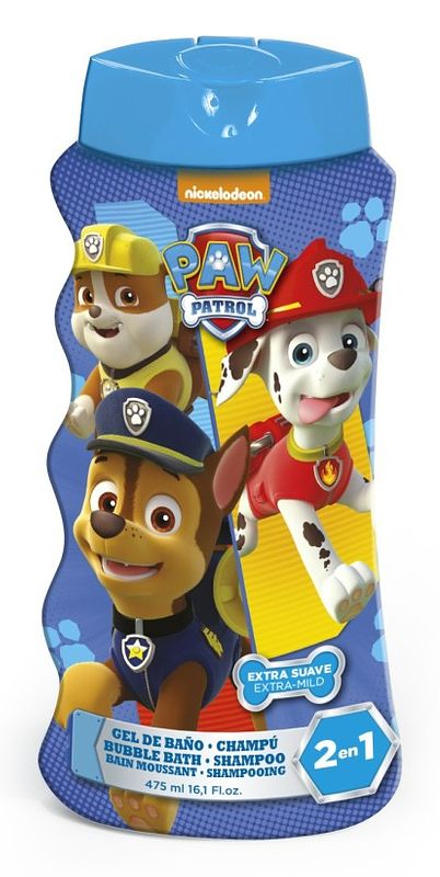 Foto van Lorenay paw patrol 2-in-1 bubble bath & shampoo