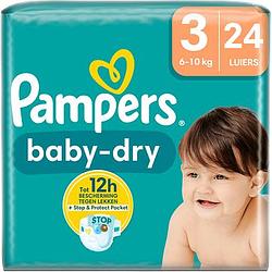 Foto van Pampers babydry maat 3, 24 luiers bij jumbo