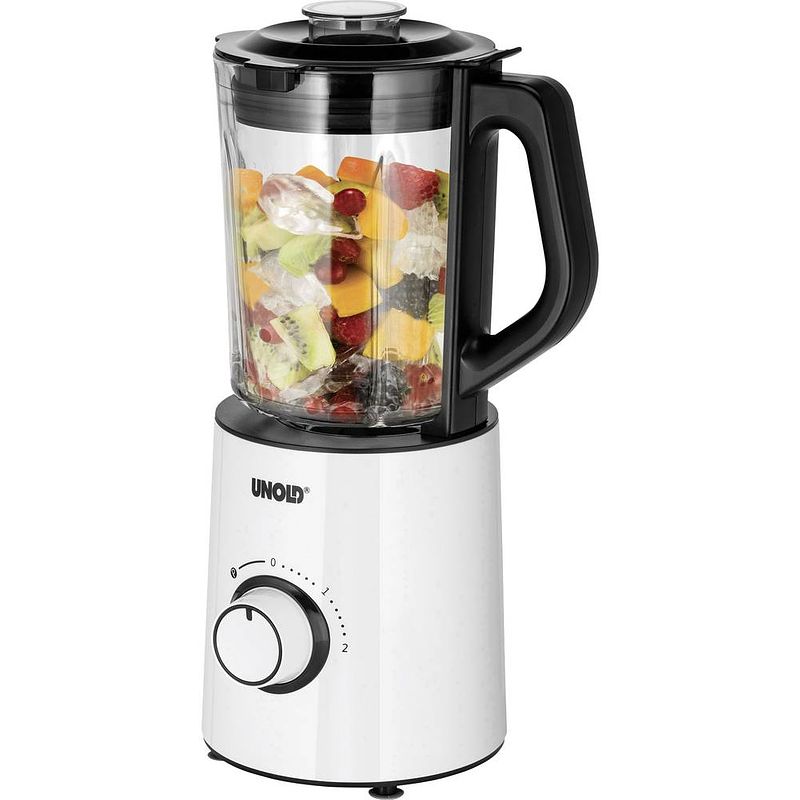 Foto van Unold 78635 blender 700 w wit, zwart