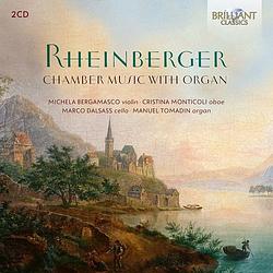 Foto van Rheinberger: chamber music with organ - cd (5028421964706)