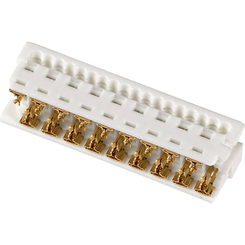 Foto van Molex 903273318 female header (standaard) totaal aantal polen 18 rastermaat: 1.27 mm 1 stuk(s) bag