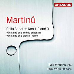 Foto van Cello sonatas/variations - cd (0095115160220)