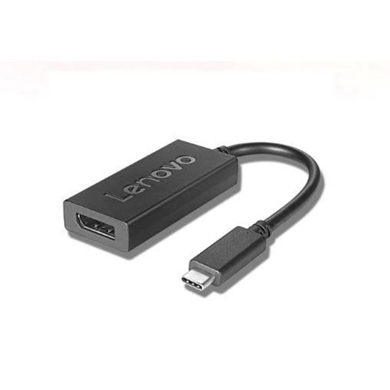 Foto van Lenovo 4x90q93303 adapter [1x usb-c® stekker - 1x vga-bus] zwart