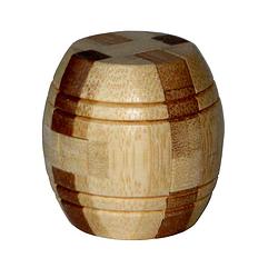 Foto van Eureka 3d bamboo puzzle - barrel*** (only available in display 52473120)