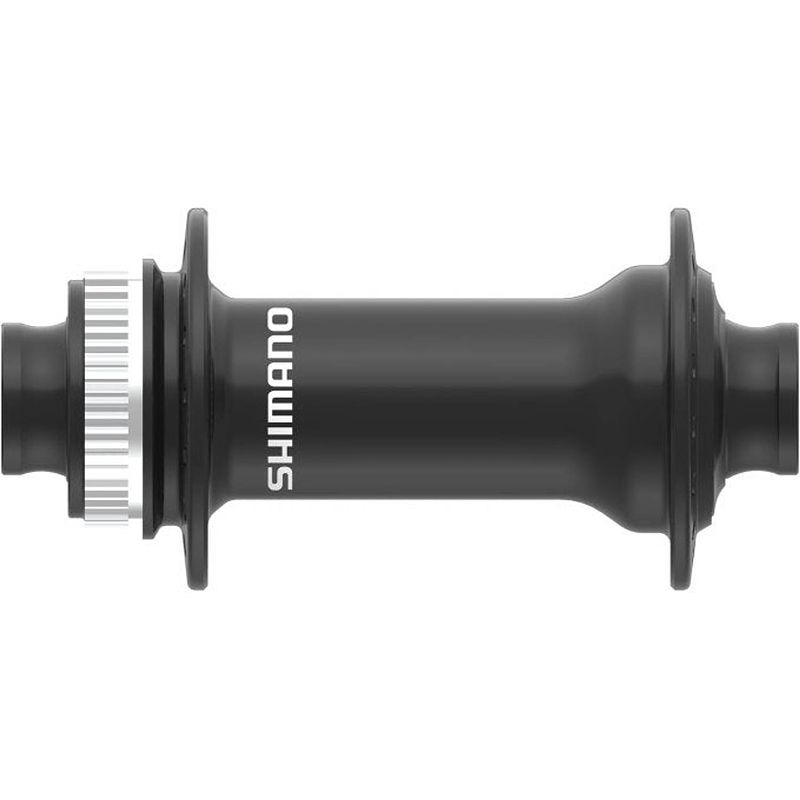 Foto van Shimano voornaaf deore hb-mt410 center lock 36 gaats 15 mm steekas 100 mm inbouw zwart