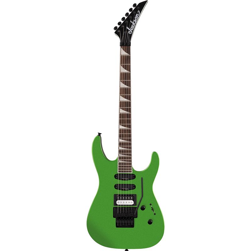 Foto van Jackson x series soloist sl3x dx, absynthe frost elektrische gitaar met floyd rose