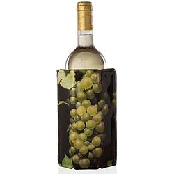 Foto van Vacu vin wijnkoeler active 1 liter 14 x 18 cm chroom groen