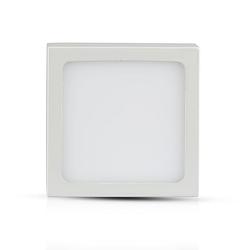 Foto van V-tac vt-1805sq vierkante led minipanelen - slank - oppervlakte - ip20 - wit - 18w - 1440 lumen - 3000k