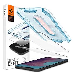 Foto van Spigen glastr ez fit screenprotector + applicator voor de iphone 12 pro max