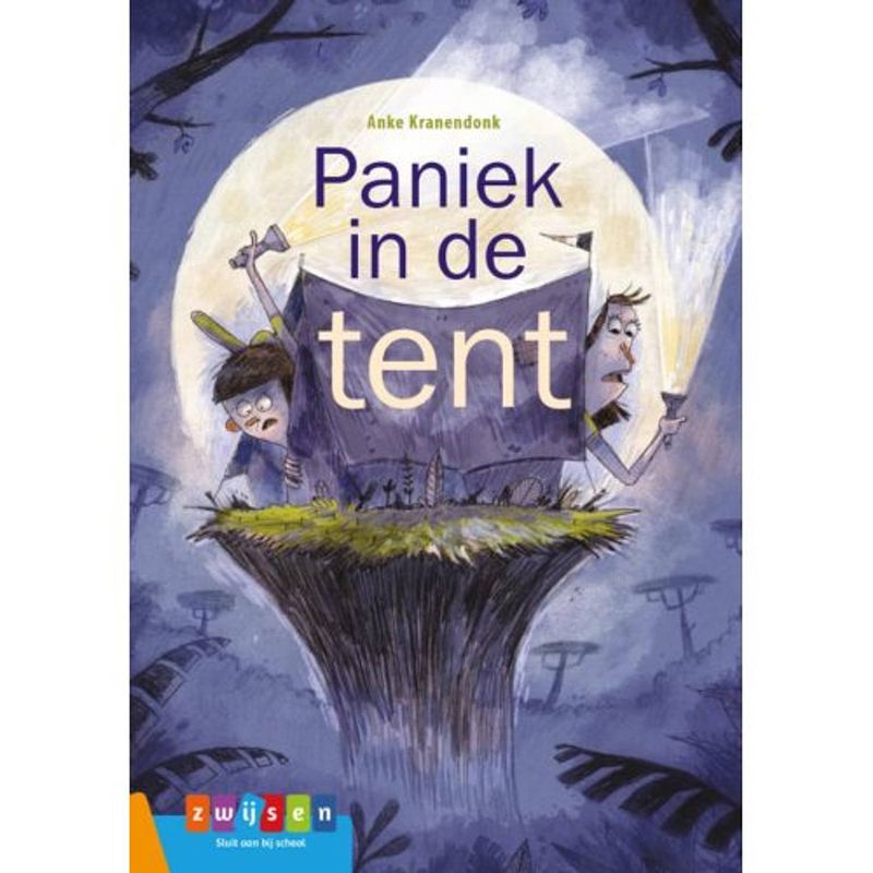 Foto van Paniek in de tent - zo leuk is lezen