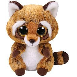 Foto van Ty beanie boo wasbeer rusty - 15 cm