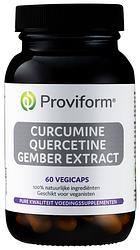 Foto van Proviform curcumine quercetine gember extract capsules