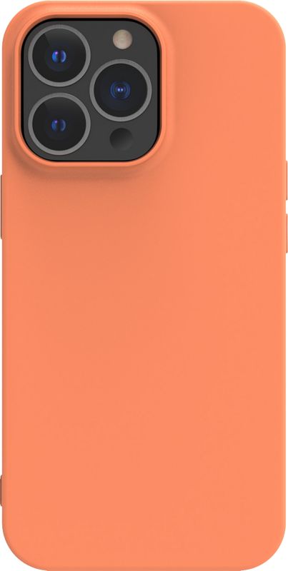 Foto van Bluebuilt soft case apple iphone 14 pro back cover met magsafe oranje