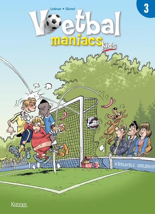 Foto van Voetbalmaniacs kids - andré lebrun - paperback (9789464006315)