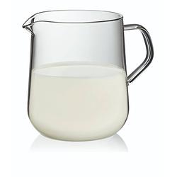 Foto van Melkkan 700 ml, dubbelwandig glas - kela fontana