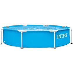Foto van Intex zwembad - zwembad rond - metalen frame - ø244cm