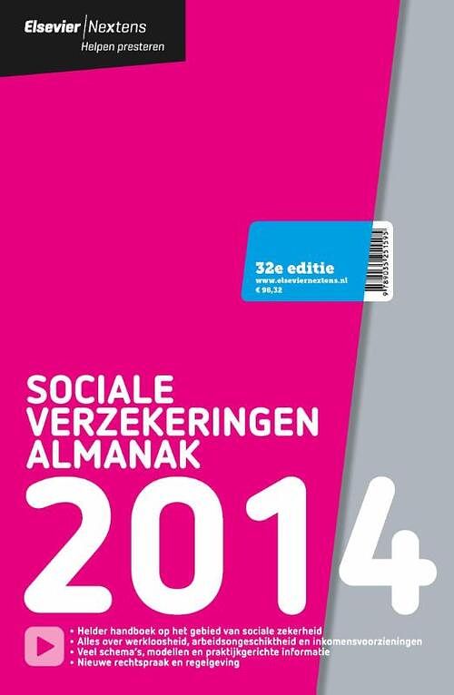 Foto van Elsevier sociale verzekeringen almanak - ebook (9789035251694)