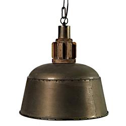 Foto van Non-branded hanglamp mauk 45 x 45 cm e27 rvs 40w goud