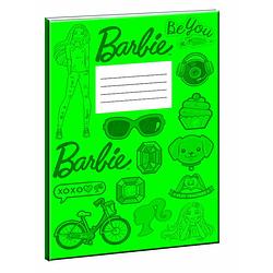 Foto van Barbie notitieboek meisjes b5 papier 40 pagina's groen