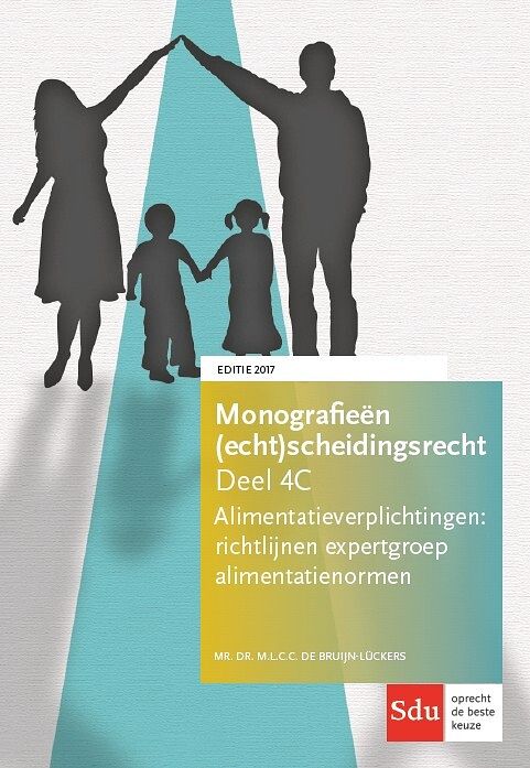 Foto van Alimentatieverplichtingen richtlijnen werkgroep alimentatienormen - m.l.c.c. de bruijn-luckers - hardcover (9789012400565)