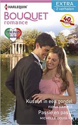 Foto van Kussen in een gondel ; passie en pasta - fiona harper, michelle douglas - ebook