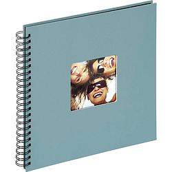 Foto van Walther+ design sa-110-k ringbandalbum (b x h) 30 cm x 30 cm blauw 50 bladzijden