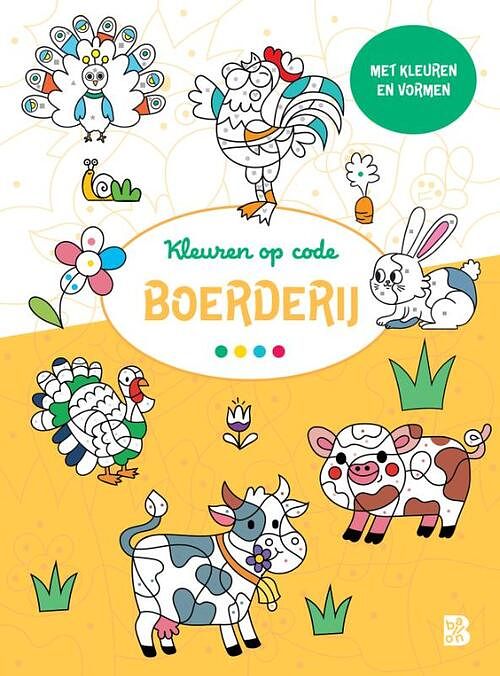 Foto van Kleuren op code boerderij - paperback (9789403227900)